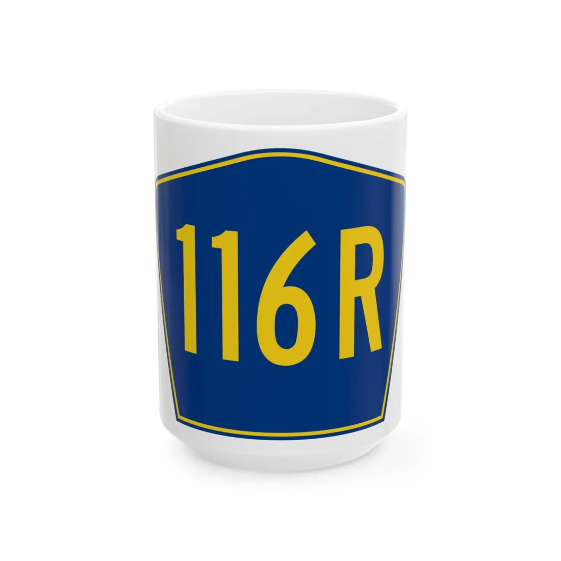 PR secondary 116R (Puerto Rico) (Road Sign) White Coffee Mug 15oz - Go Mug Yourself