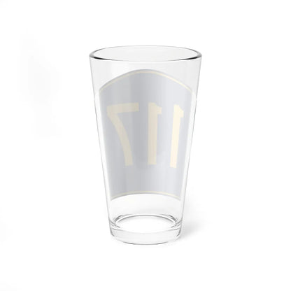 PR secondary 117 (Puerto Rico) (Road Sign) Pint Glass 16oz - Go Mug Yourself