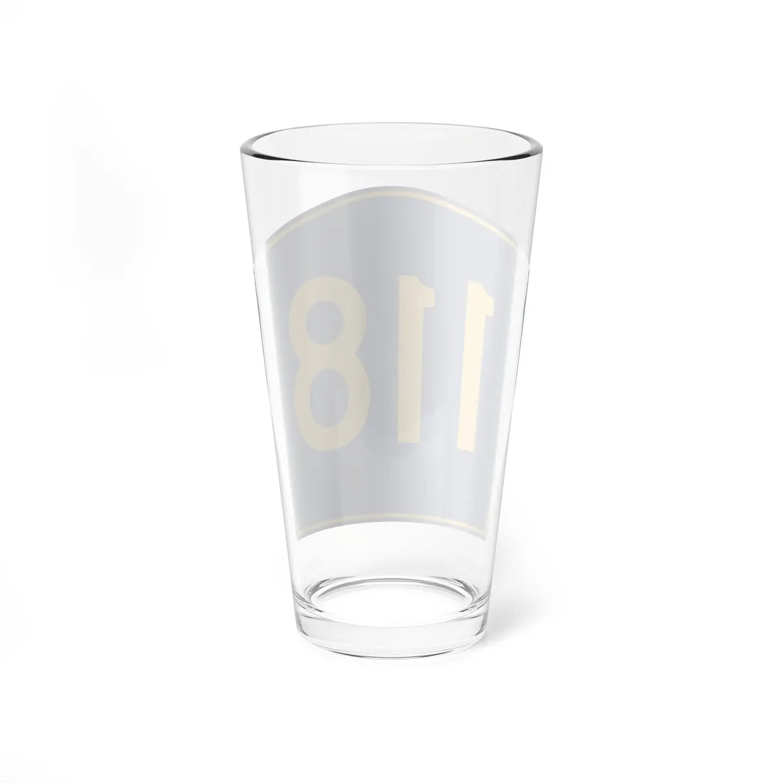 PR secondary 118 (Puerto Rico) (Road Sign) Pint Glass 16oz - Go Mug Yourself