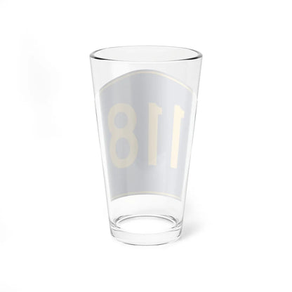 PR secondary 118 (Puerto Rico) (Road Sign) Pint Glass 16oz - Go Mug Yourself