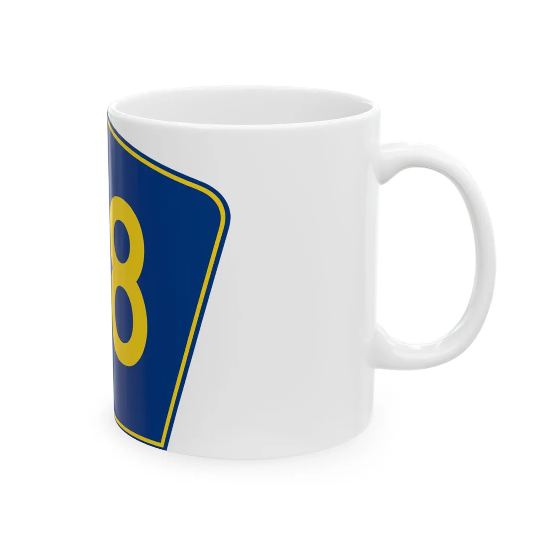 PR secondary 118 (Puerto Rico) (Road Sign) White Coffee Mug - Go Mug Yourself