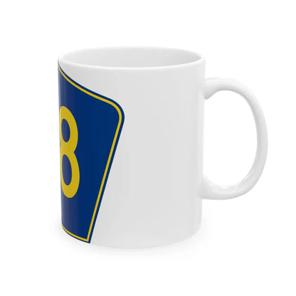 PR secondary 118 (Puerto Rico) (Road Sign) White Coffee Mug - Go Mug Yourself