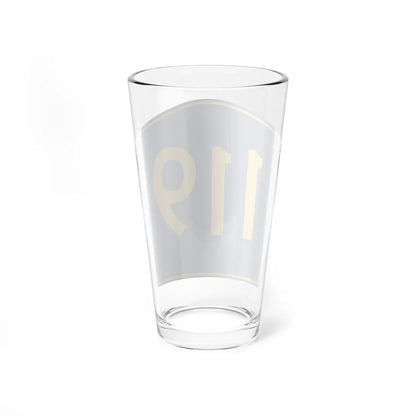 PR secondary 119 (Puerto Rico) (Road Sign) Pint Glass 16oz - Go Mug Yourself
