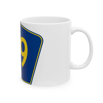 PR secondary 119 (Puerto Rico) (Road Sign) White Coffee Mug - Go Mug Yourself