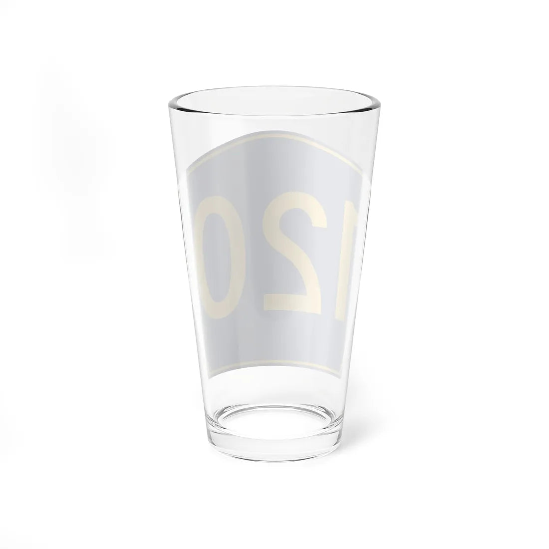 PR secondary 120 (Puerto Rico) (Road Sign) Pint Glass 16oz - Go Mug Yourself