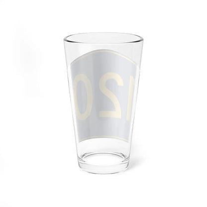 PR secondary 120 (Puerto Rico) (Road Sign) Pint Glass 16oz - Go Mug Yourself