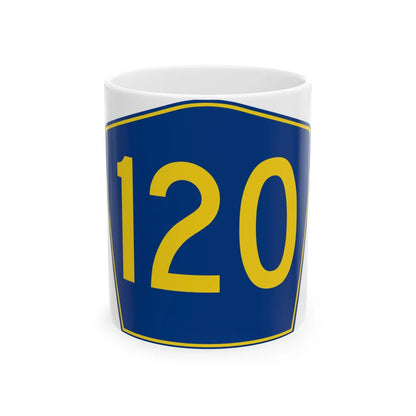 PR secondary 120 (Puerto Rico) (Road Sign) White Coffee Mug 11oz - Go Mug Yourself