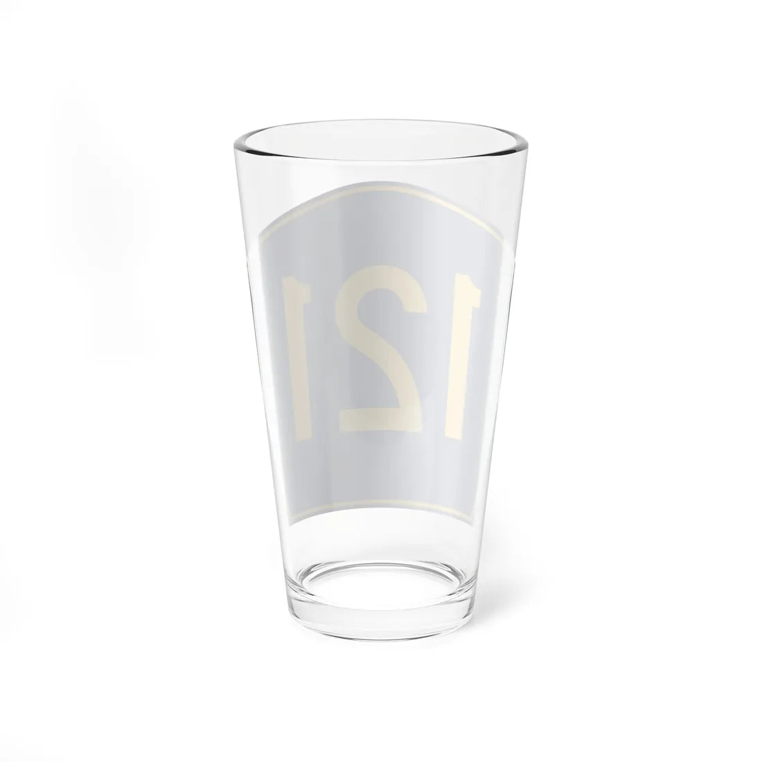 PR secondary 121 (Puerto Rico) (Road Sign) Pint Glass 16oz - Go Mug Yourself