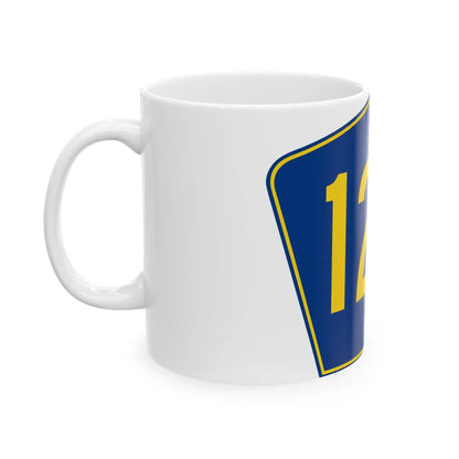PR secondary 122 (Puerto Rico) (Road Sign) White Coffee Mug - Go Mug Yourself
