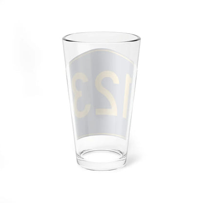 PR secondary 123 (Puerto Rico) (Road Sign) Pint Glass 16oz - Go Mug Yourself