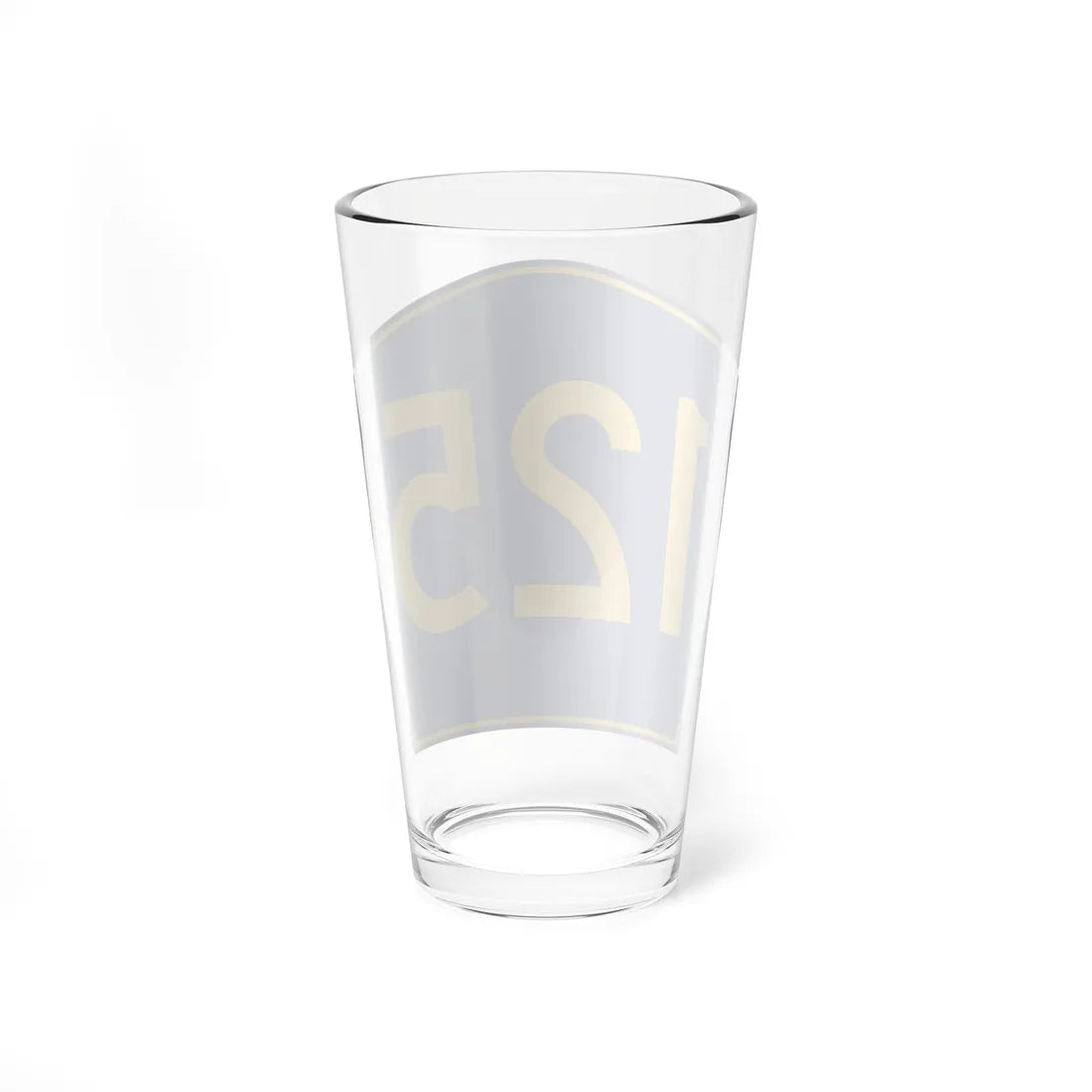 PR secondary 125 (Puerto Rico) (Road Sign) Pint Glass 16oz - Go Mug Yourself