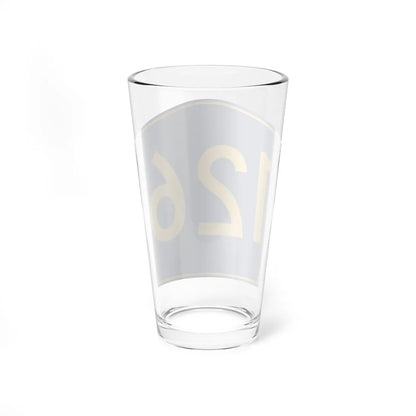 PR secondary 126 (Puerto Rico) (Road Sign) Pint Glass 16oz - Go Mug Yourself