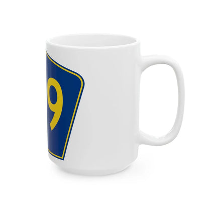 PR secondary 129 (Puerto Rico) (Road Sign) White Coffee Mug - Go Mug Yourself