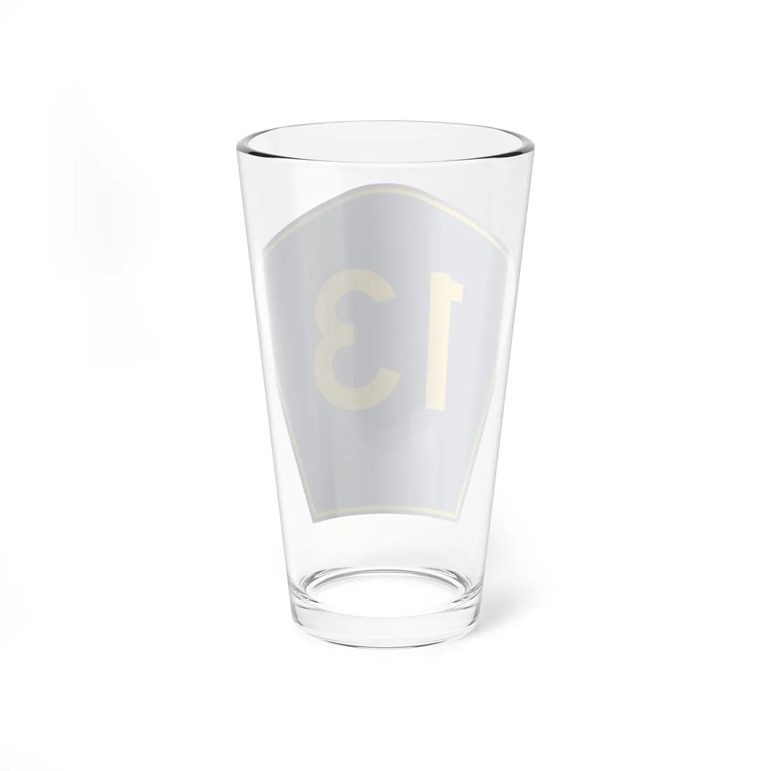 PR secondary 13 (Puerto Rico) (Road Sign) Pint Glass 16oz - Go Mug Yourself