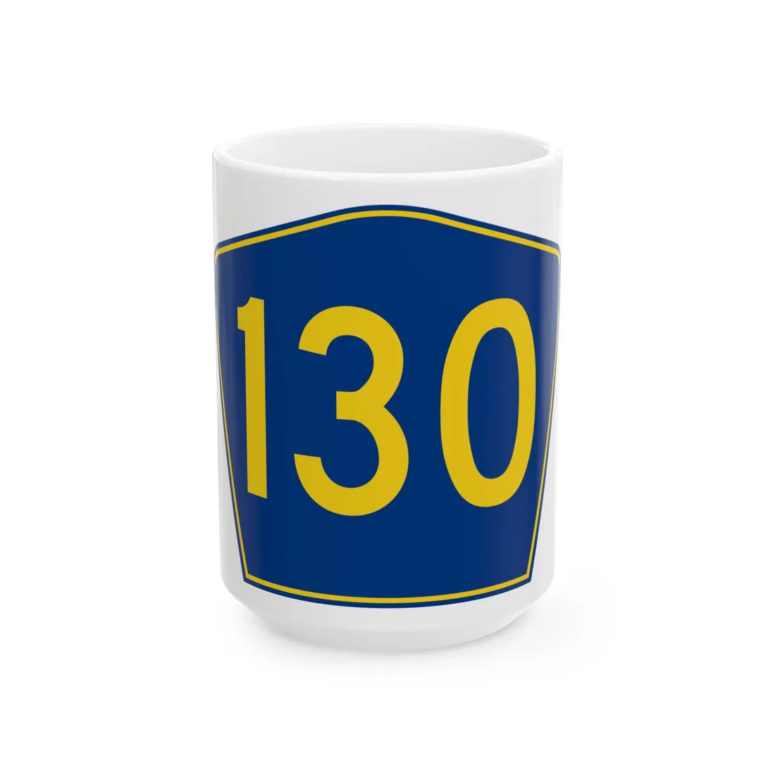 PR secondary 130 (Puerto Rico) (Road Sign) White Coffee Mug 15oz - Go Mug Yourself