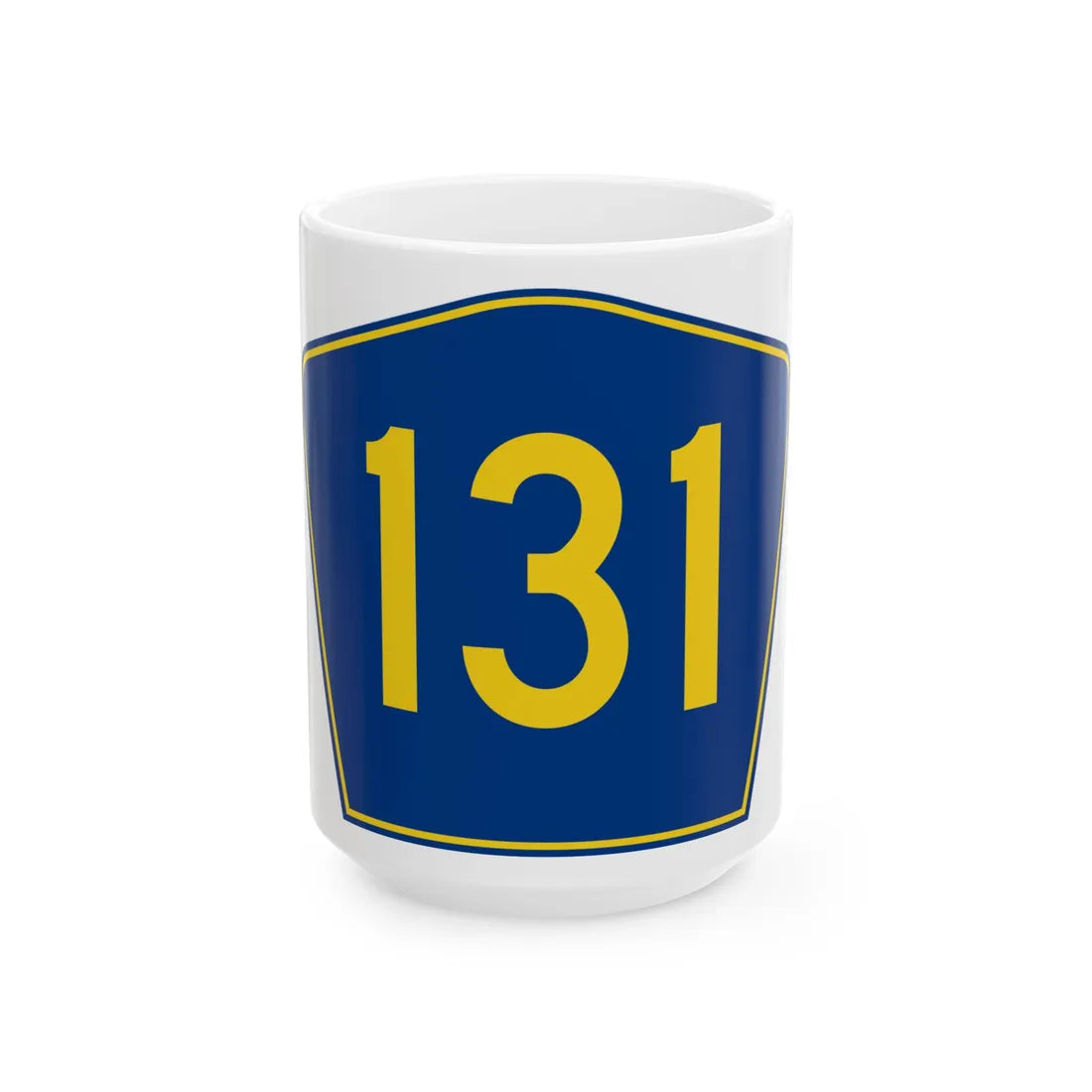 PR secondary 131 (Puerto Rico) (Road Sign) White Coffee Mug 15oz - Go Mug Yourself