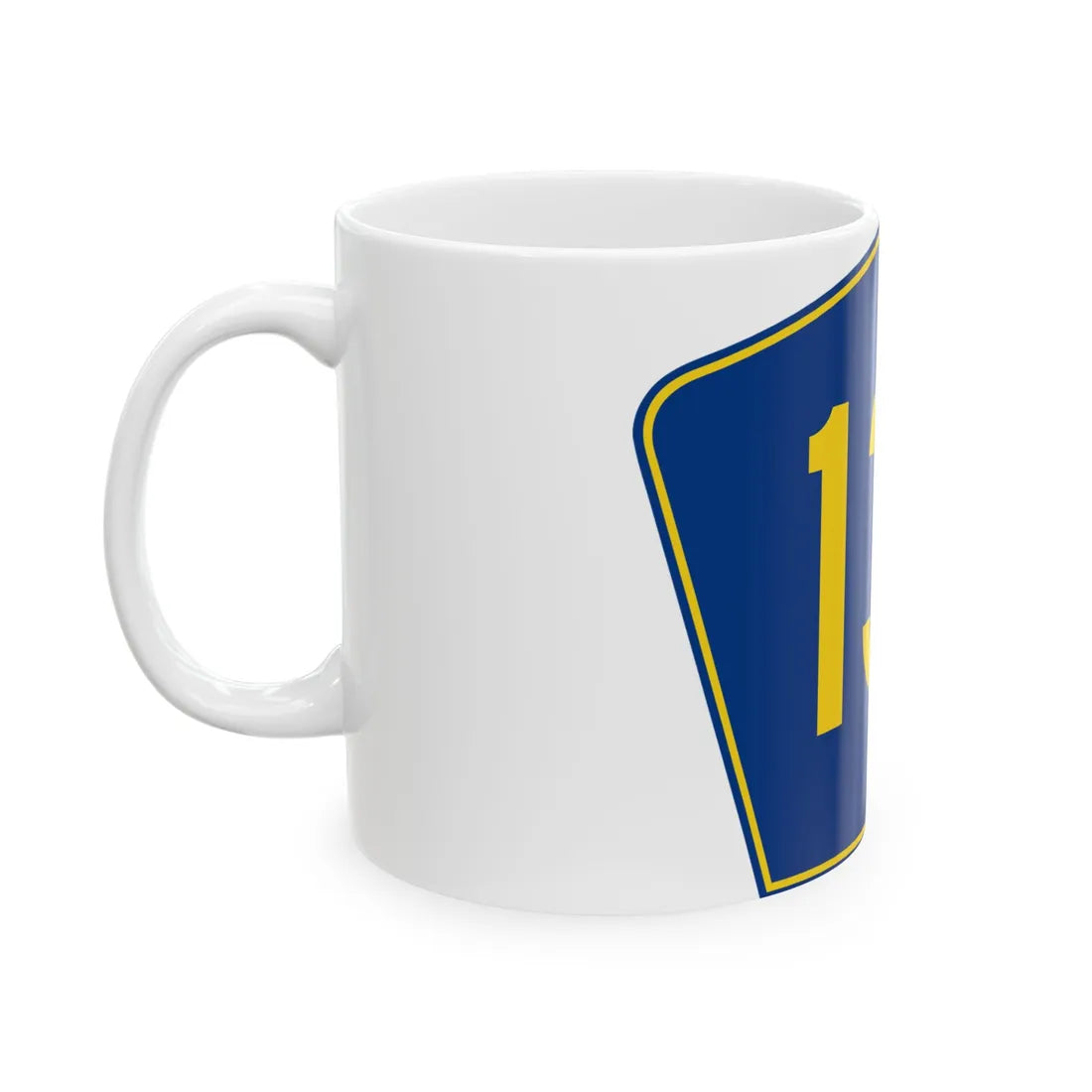 PR secondary 131 (Puerto Rico) (Road Sign) White Coffee Mug - Go Mug Yourself
