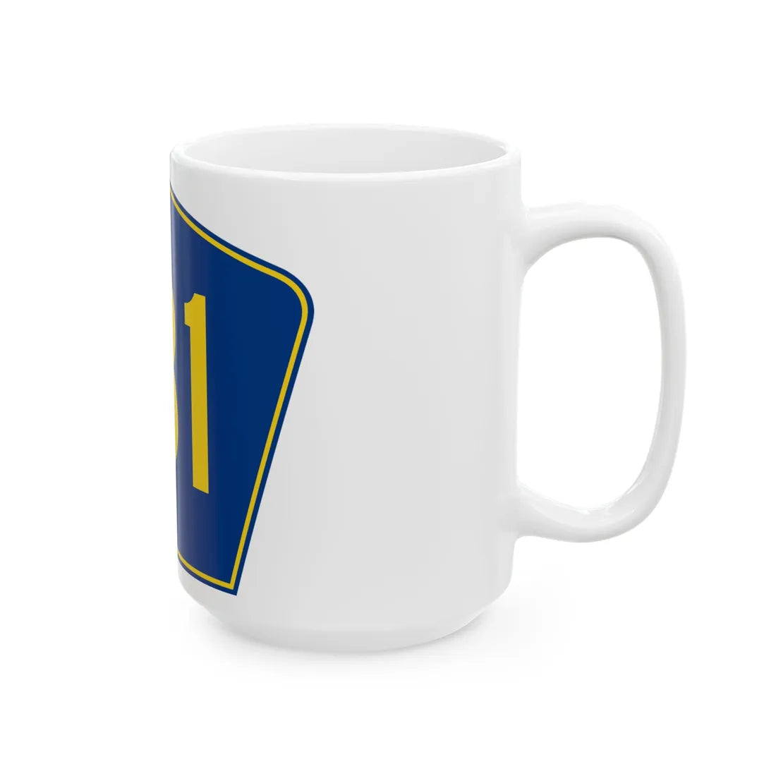 PR secondary 131 (Puerto Rico) (Road Sign) White Coffee Mug - Go Mug Yourself