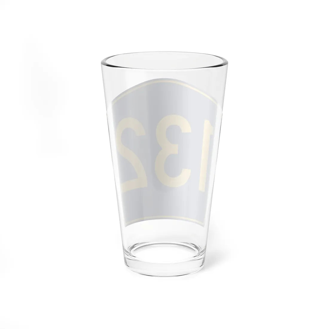 PR secondary 132 (Puerto Rico) (Road Sign) Pint Glass 16oz - Go Mug Yourself
