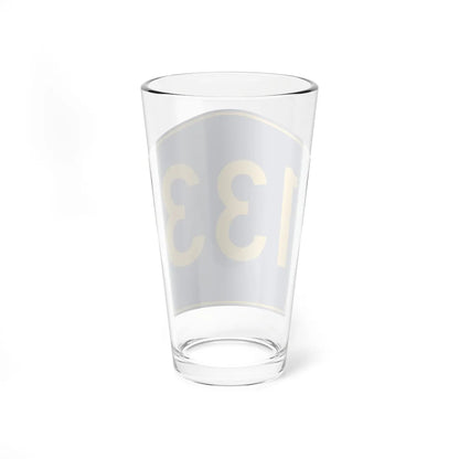 PR secondary 133 (Puerto Rico) (Road Sign) Pint Glass 16oz - Go Mug Yourself
