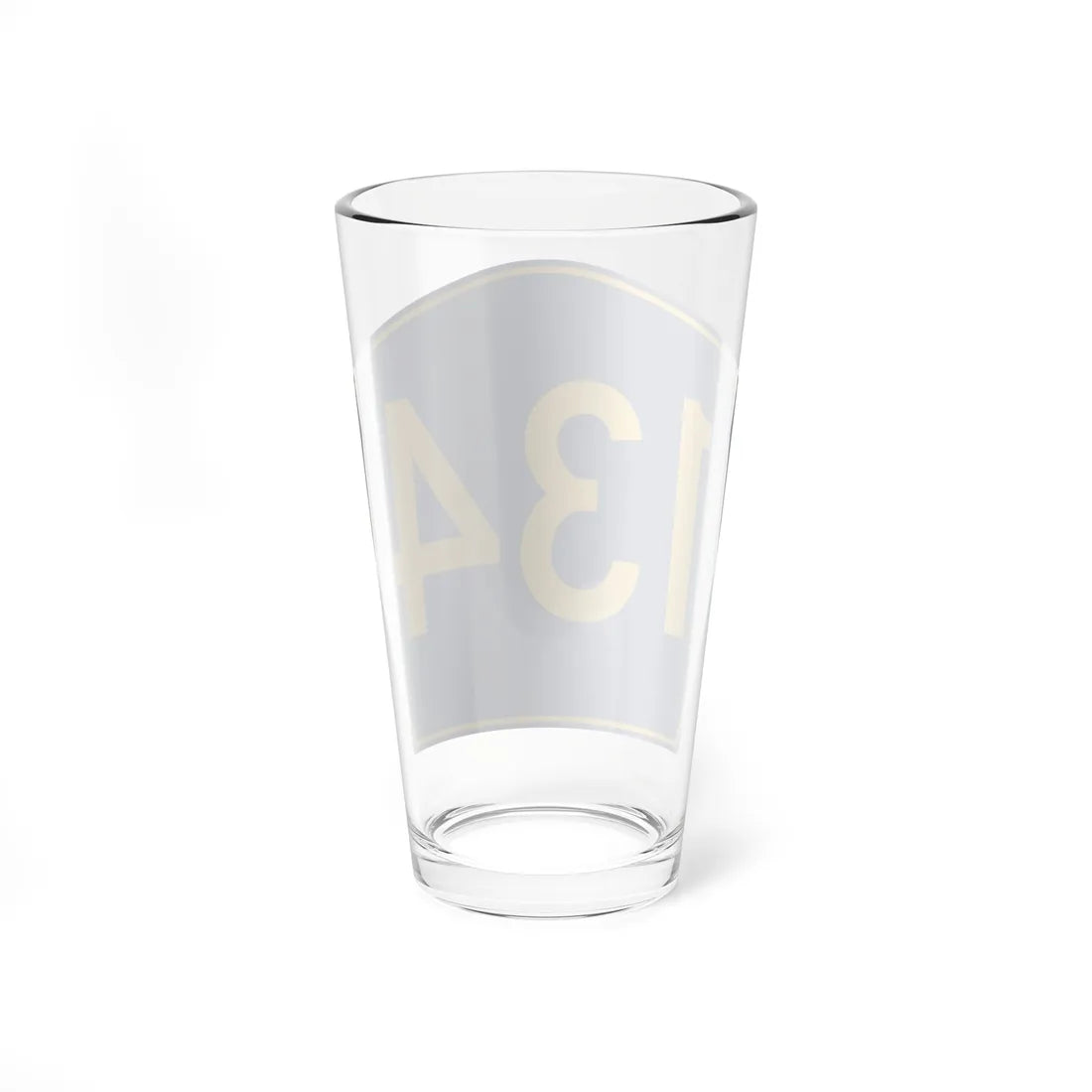 PR secondary 134 (Puerto Rico) (Road Sign) Pint Glass 16oz - Go Mug Yourself