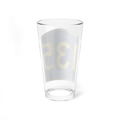 PR secondary 135 (Puerto Rico) (Road Sign) Pint Glass 16oz - Go Mug Yourself