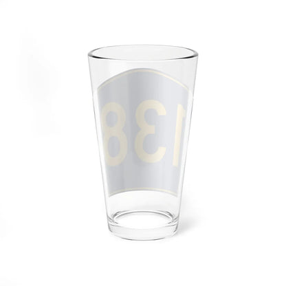 PR secondary 138 (Puerto Rico) (Road Sign) Pint Glass 16oz - Go Mug Yourself