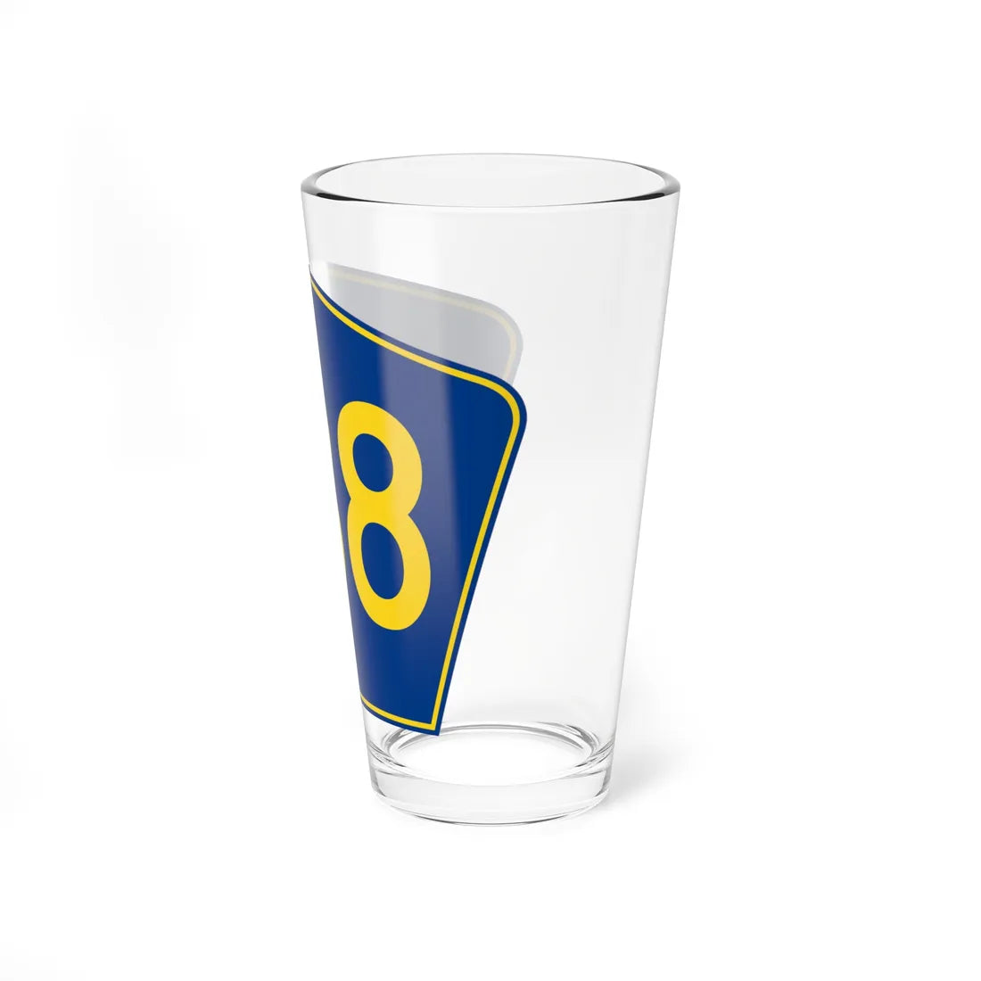 PR secondary 138 (Puerto Rico) (Road Sign) Pint Glass 16oz - Go Mug Yourself