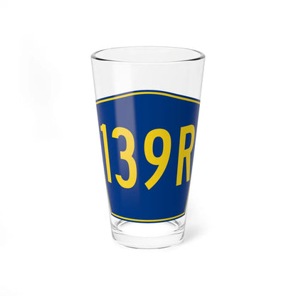PR secondary 139R (Puerto Rico) (Road Sign) Pint Glass 16oz 16oz - Go Mug Yourself
