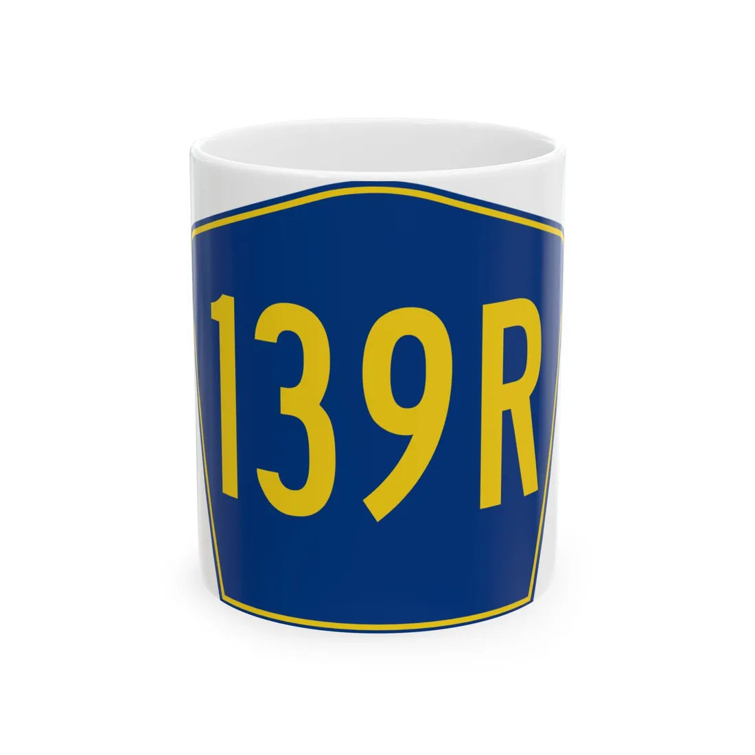 PR secondary 139R (Puerto Rico) (Road Sign) White Coffee Mug 11oz - Go Mug Yourself