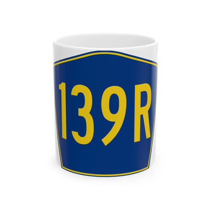 PR secondary 139R (Puerto Rico) (Road Sign) White Coffee Mug 11oz - Go Mug Yourself