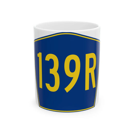 PR secondary 139R (Puerto Rico) (Road Sign) White Coffee Mug 11oz - Go Mug Yourself