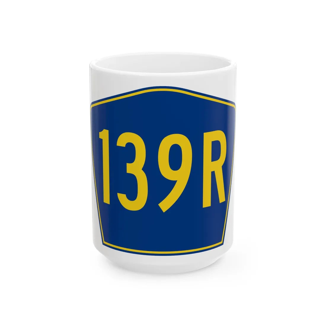 PR secondary 139R (Puerto Rico) (Road Sign) White Coffee Mug 15oz - Go Mug Yourself
