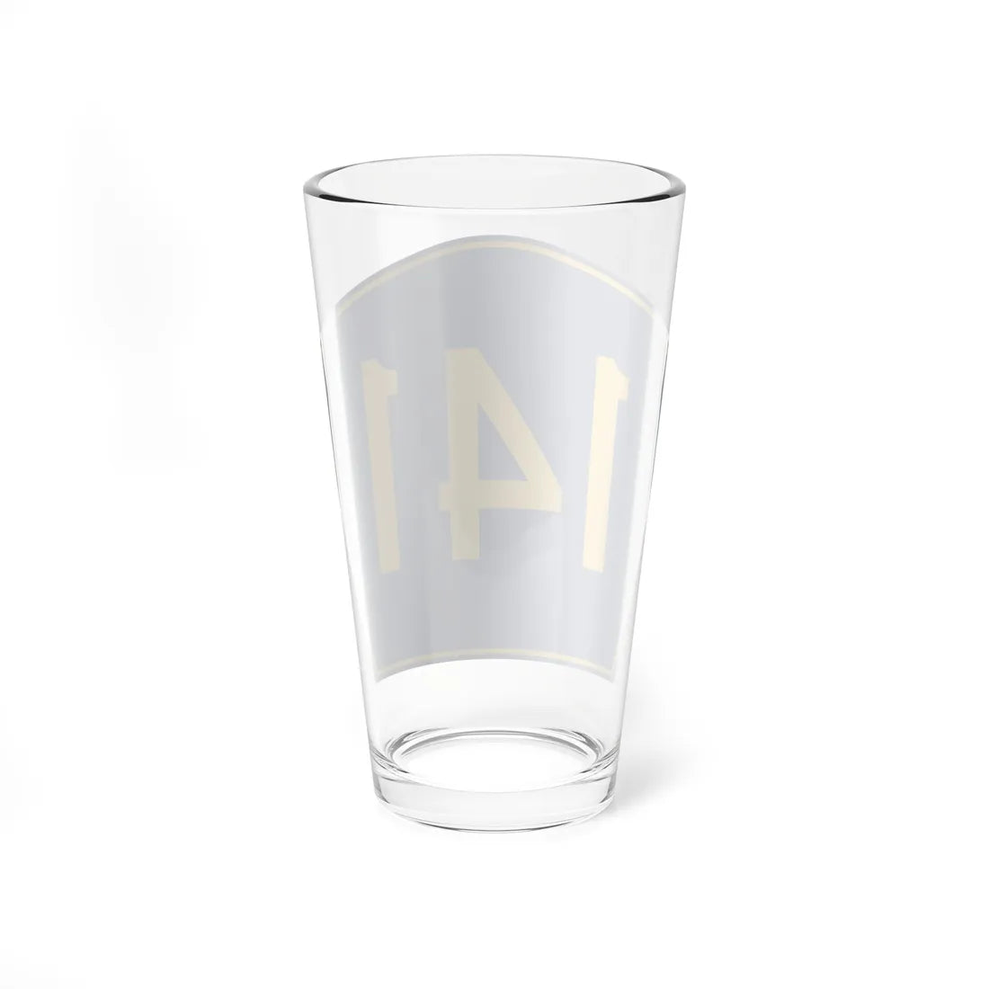 PR secondary 141 (Puerto Rico) (Road Sign) Pint Glass 16oz - Go Mug Yourself
