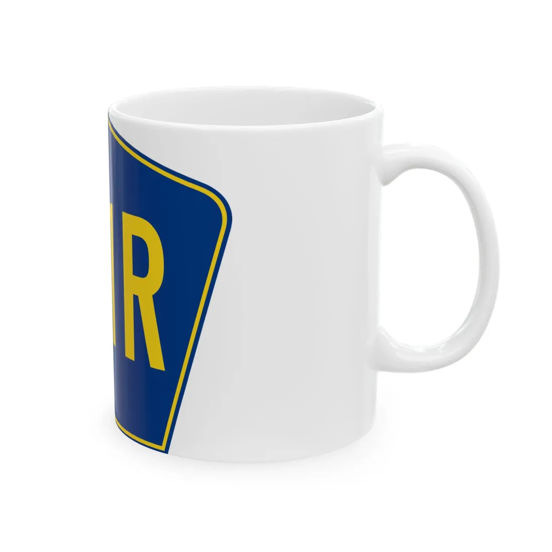 PR secondary 141R (Puerto Rico) (Road Sign) White Coffee Mug - Go Mug Yourself