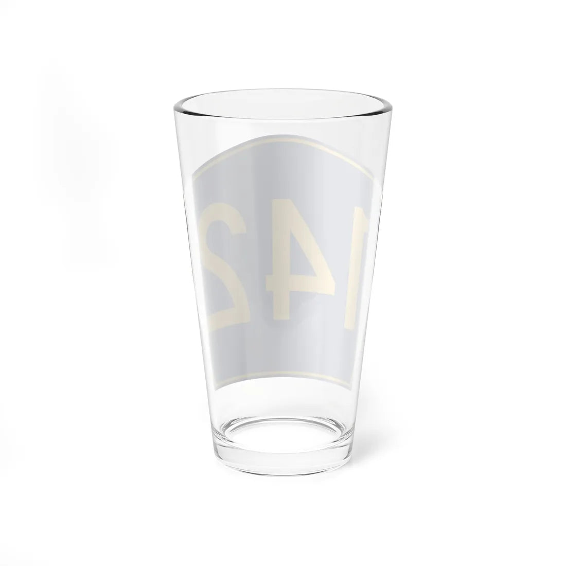 PR secondary 142 (Puerto Rico) (Road Sign) Pint Glass 16oz - Go Mug Yourself