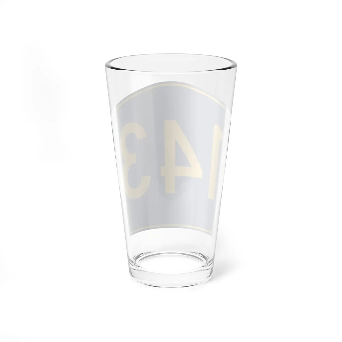 PR secondary 143 (Puerto Rico) (Road Sign) Pint Glass 16oz - Go Mug Yourself