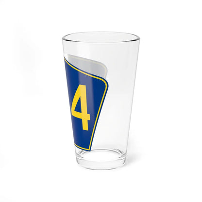 PR secondary 144 (Puerto Rico) (Road Sign) Pint Glass 16oz - Go Mug Yourself