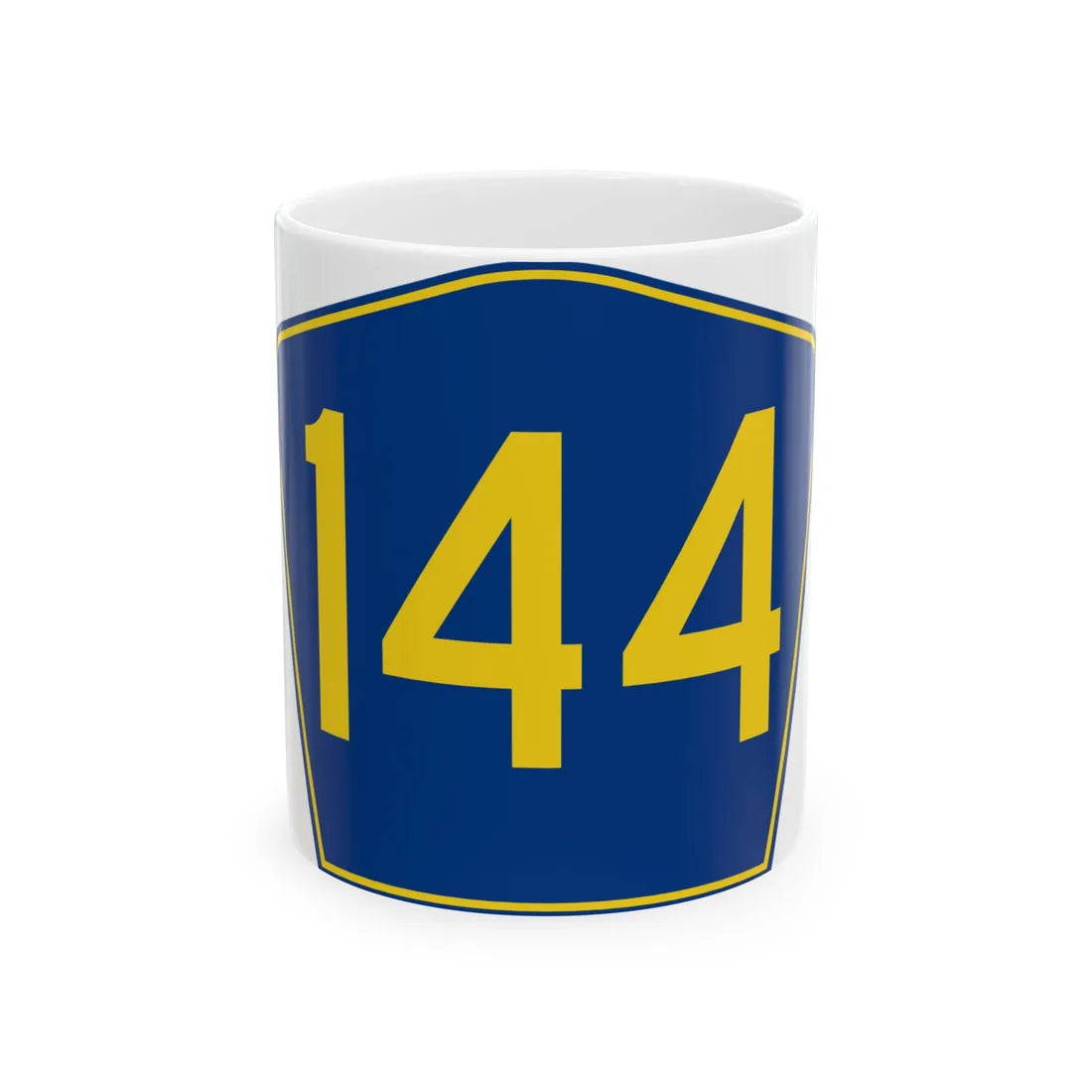PR secondary 144 (Puerto Rico) (Road Sign) White Coffee Mug 11oz - Go Mug Yourself