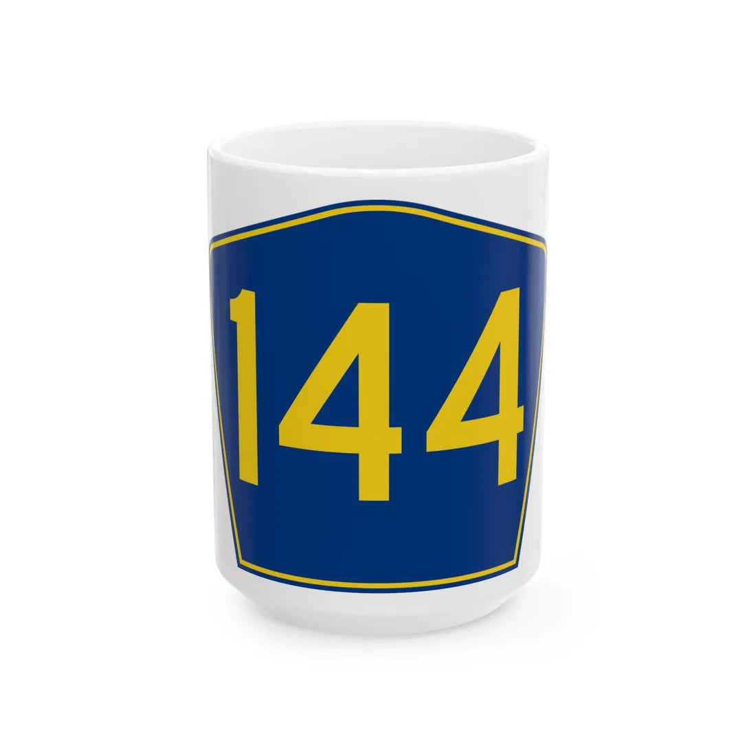 PR secondary 144 (Puerto Rico) (Road Sign) White Coffee Mug 15oz - Go Mug Yourself