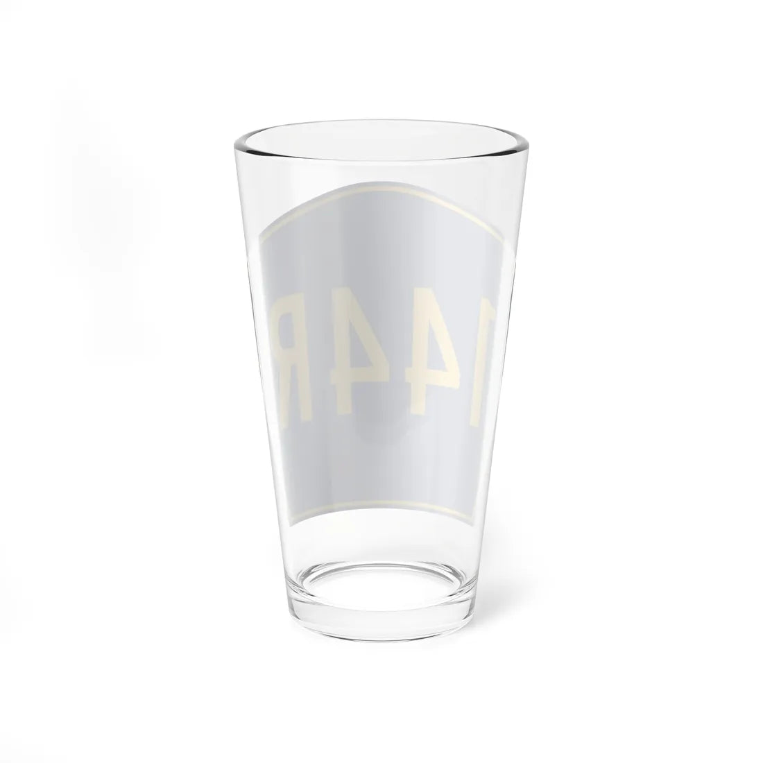 PR secondary 144R (Puerto Rico) (Road Sign) Pint Glass 16oz - Go Mug Yourself