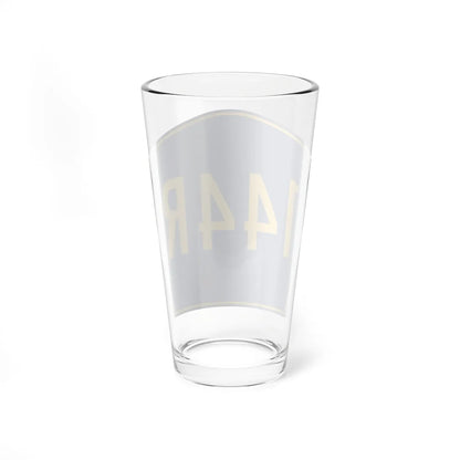 PR secondary 144R (Puerto Rico) (Road Sign) Pint Glass 16oz - Go Mug Yourself