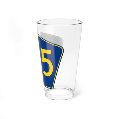PR secondary 145 (Puerto Rico) (Road Sign) Pint Glass 16oz - Go Mug Yourself