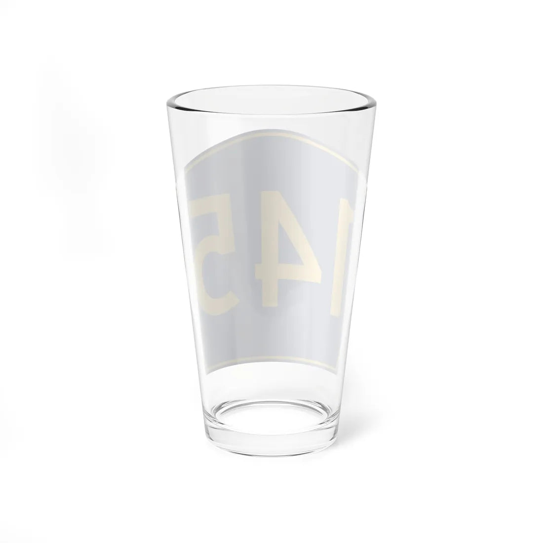 PR secondary 145 (Puerto Rico) (Road Sign) Pint Glass 16oz - Go Mug Yourself