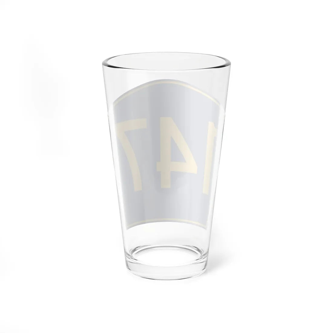 PR secondary 147 (Puerto Rico) (Road Sign) Pint Glass 16oz - Go Mug Yourself