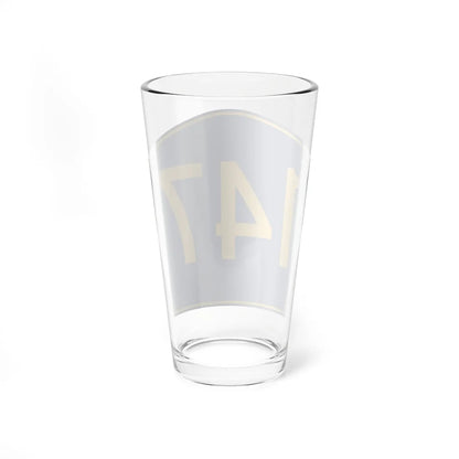 PR secondary 147 (Puerto Rico) (Road Sign) Pint Glass 16oz - Go Mug Yourself