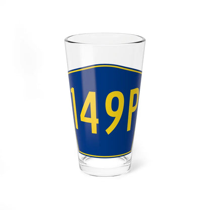 PR secondary 149P (Puerto Rico) (Road Sign) Pint Glass 16oz 16oz - Go Mug Yourself