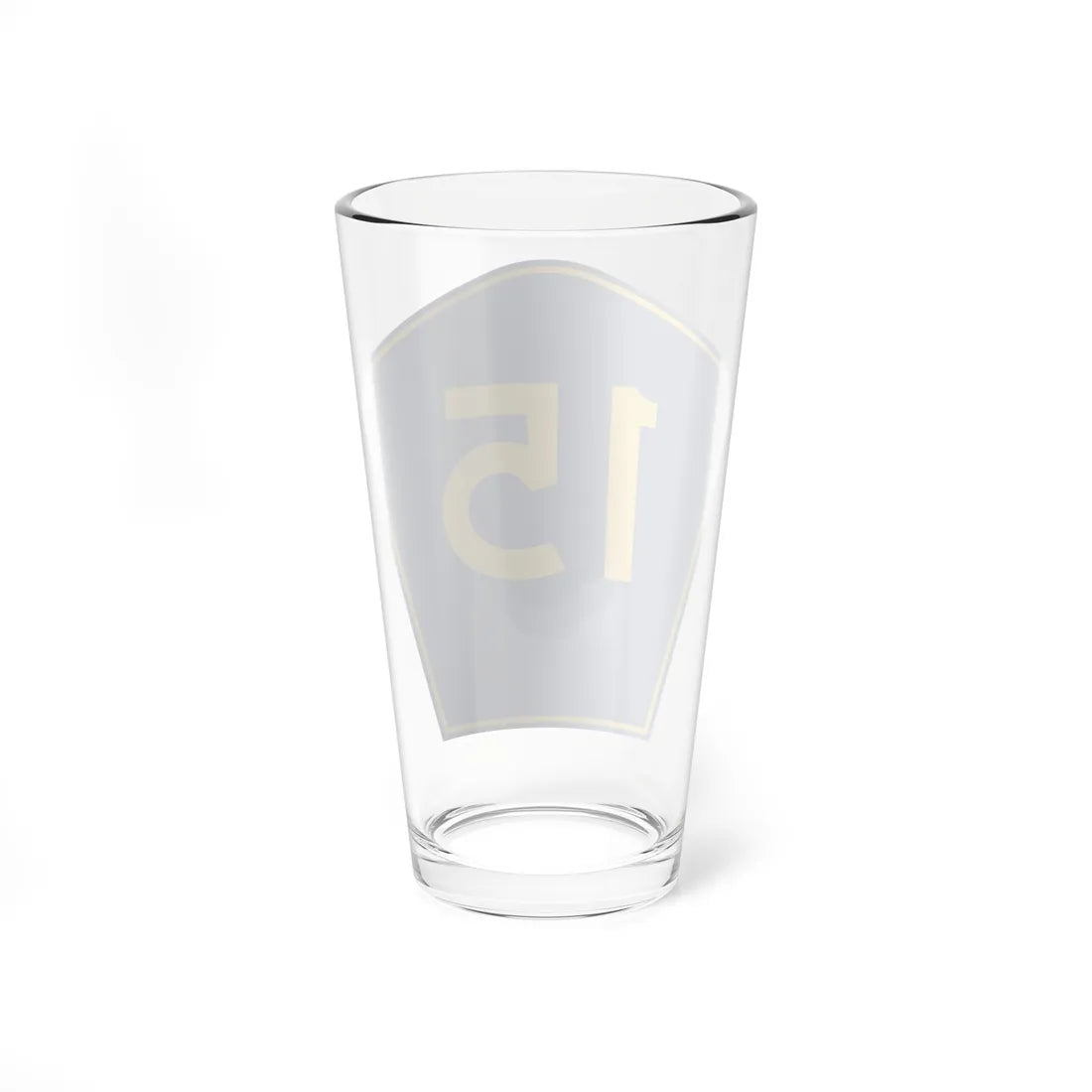 PR secondary 15 (Puerto Rico) (Road Sign) Pint Glass 16oz - Go Mug Yourself