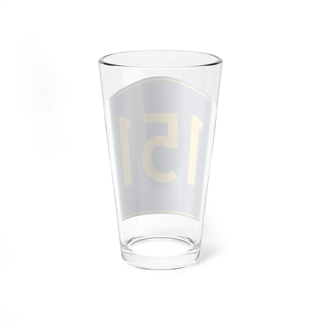 PR secondary 151 (Puerto Rico) (Road Sign) Pint Glass 16oz - Go Mug Yourself