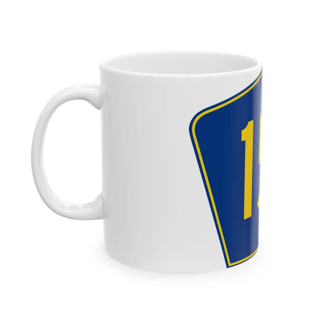 PR secondary 151 (Puerto Rico) (Road Sign) White Coffee Mug - Go Mug Yourself